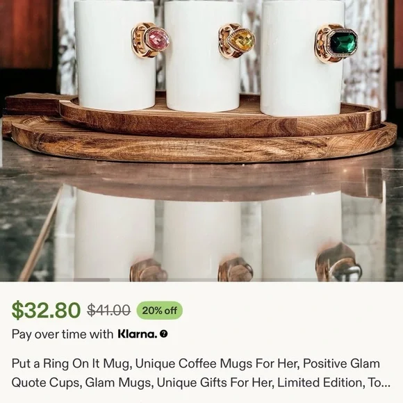 Put a ring on it coffee mug - Picture 2 of 5